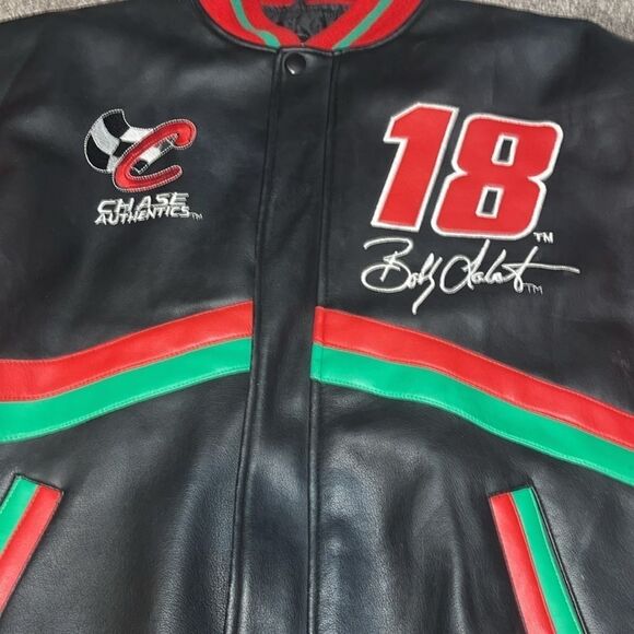 Chase Authentics Men's Black and Red Jacket - Picture 2 of 12